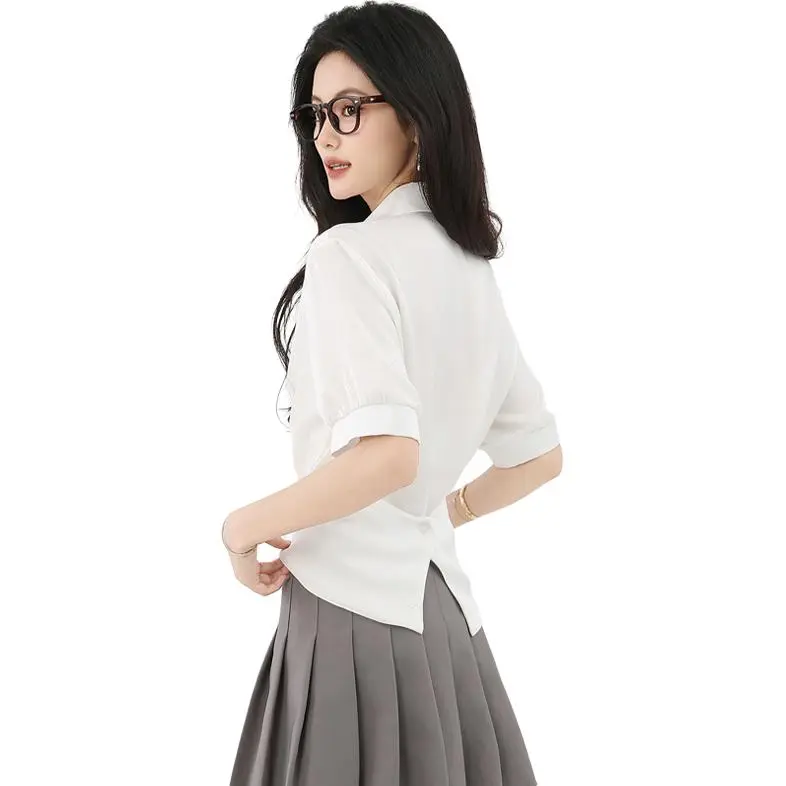 La Chapelle Shirts Women's White-1