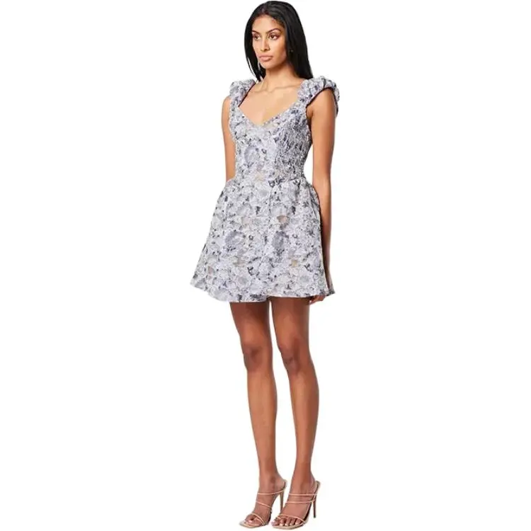 ELLIATTCOLLECTIVE Sleeveless Dress Women's Blue-3