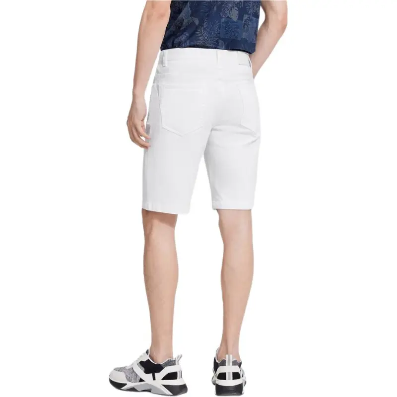 K BOXING Denim Shorts Men's White-1