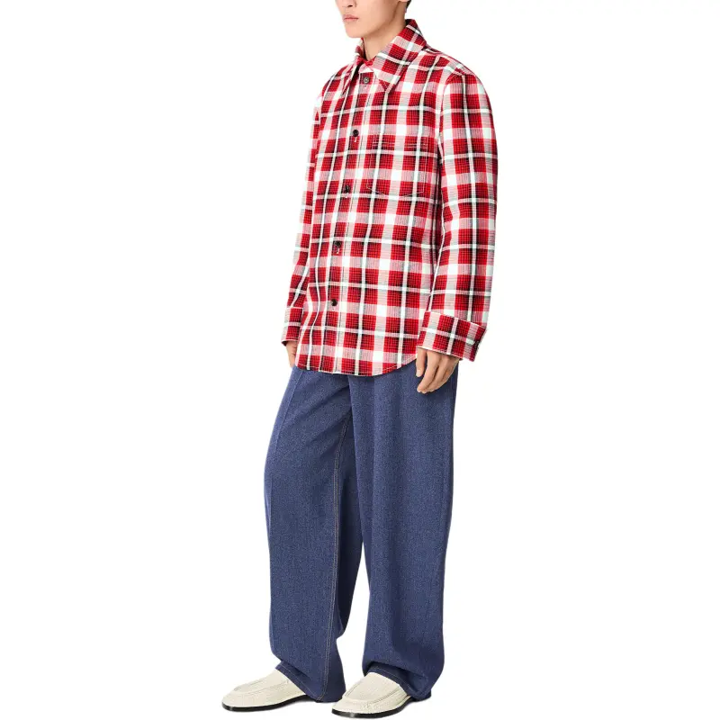 Bottega Veneta SS25 Shirt Men's Red-2