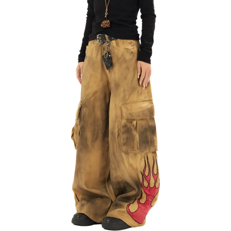 VINMUK Jeans Unisex Earth Yellow-5