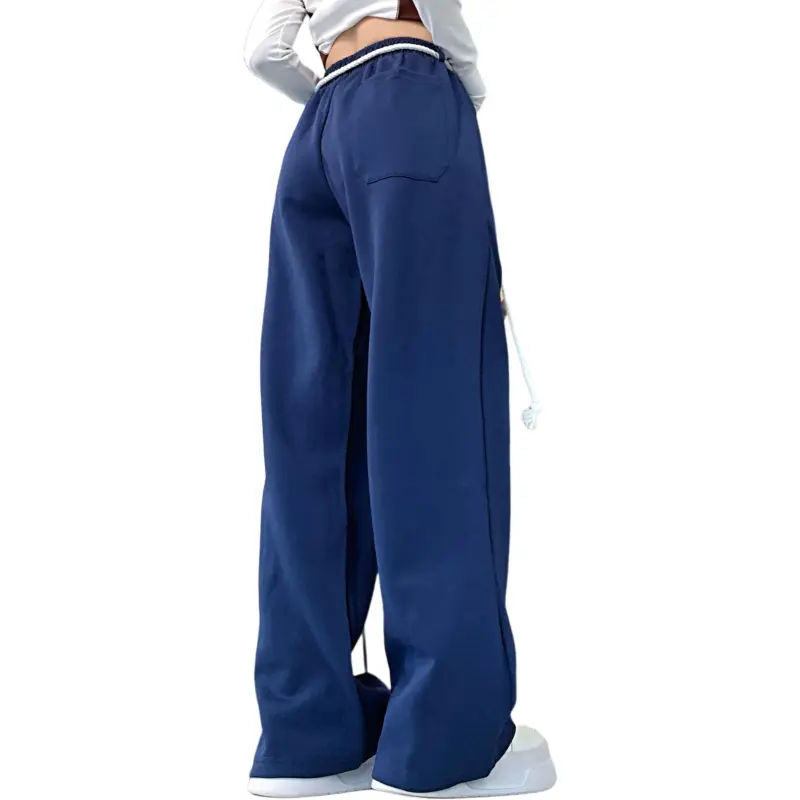 GOSO Casual Pants Women's Navy Blue-1