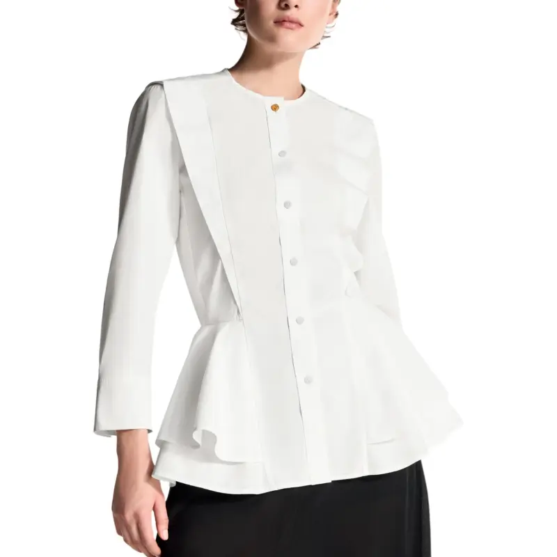LOUIS VUITTON Shirt Women's White-4