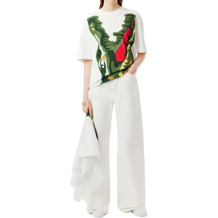 LACOSTE Flared Trousers-3