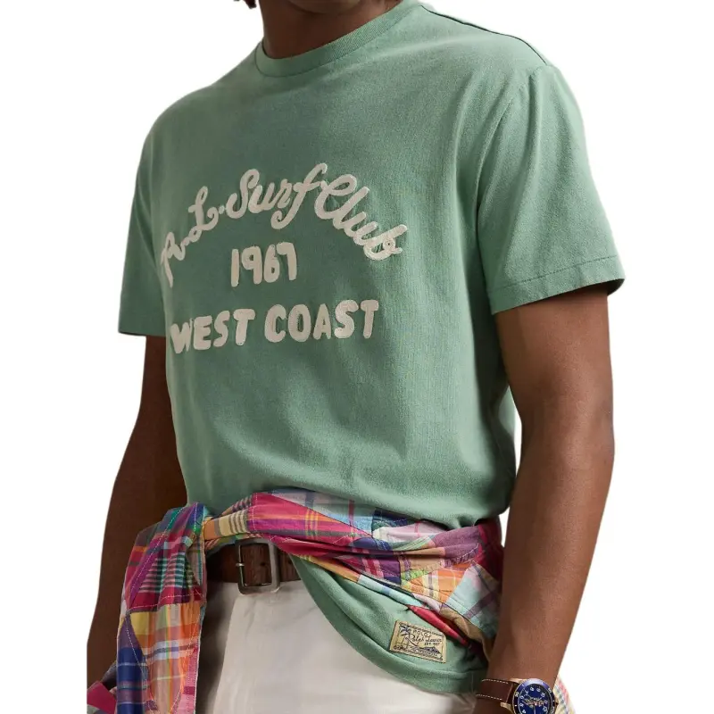 Polo Ralph Lauren T Shirt Men's Distressed Mint-4