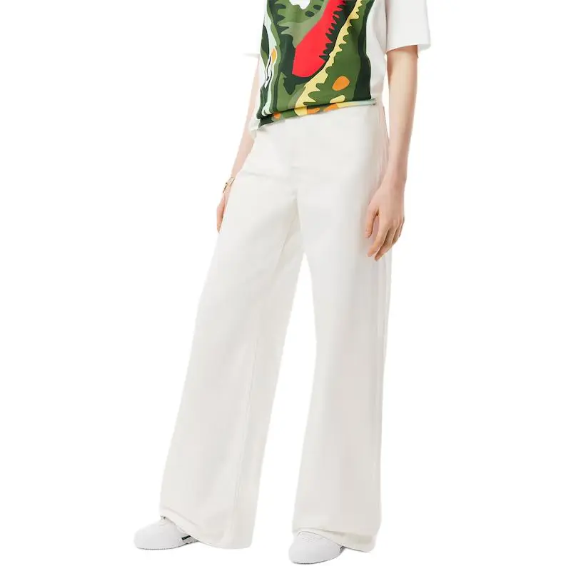 LACOSTE Flared Trousers-4