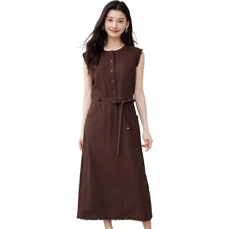 Yi Mengyuan Sleeveless Dress Women's-1