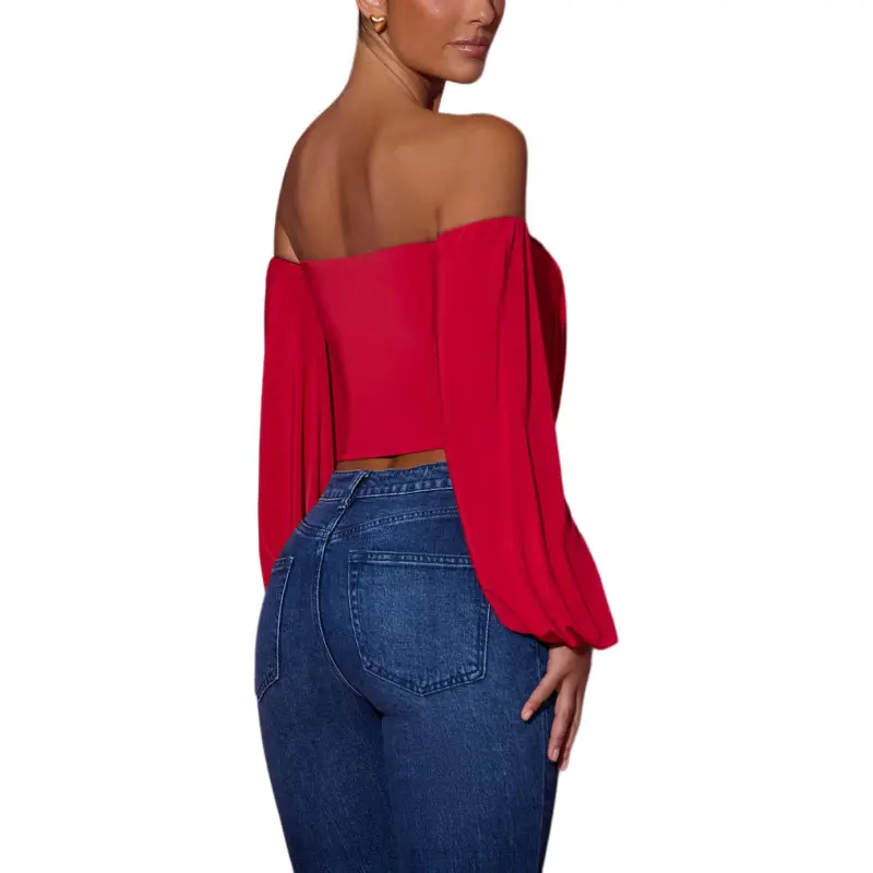 OH POLLY SS25 Juliana Shirt Women's Red/Red-2