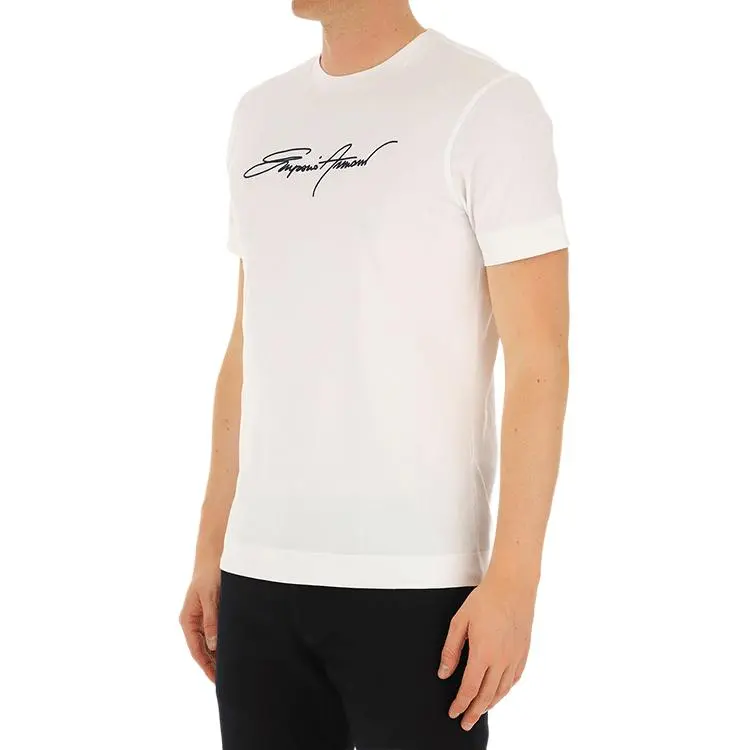 EMPORIO ARMANI SS21 T Shirt Men's White-3