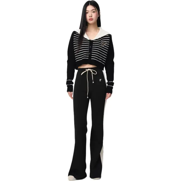 JAC FLEURANT Casual Pants Women's Black-4