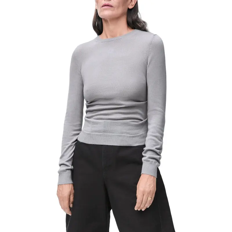 LOEWE SS25 Knitwear Women's Light Gray-1