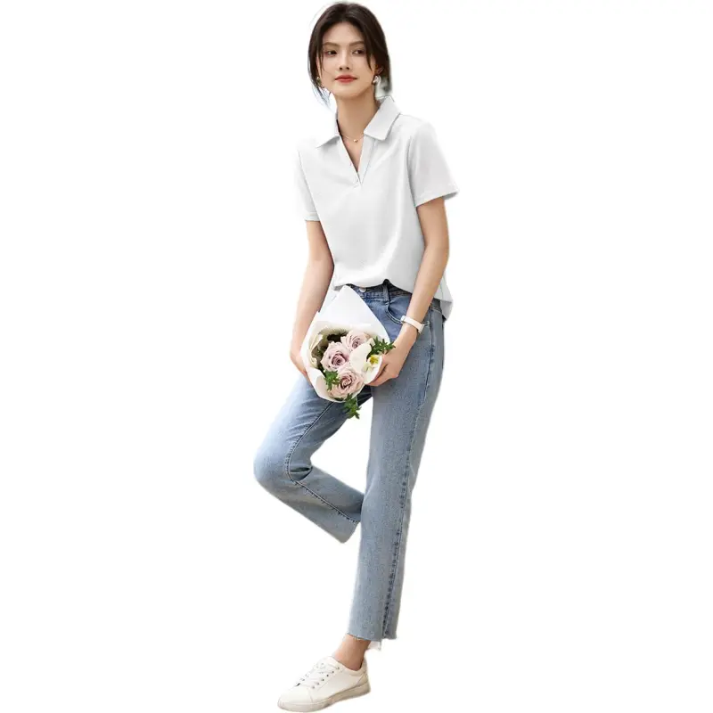 XWI T Shirt Women's Natural White-4