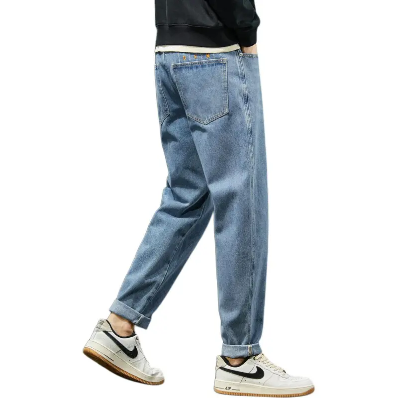 Tonlion Jeans Unisex Light Blue-6