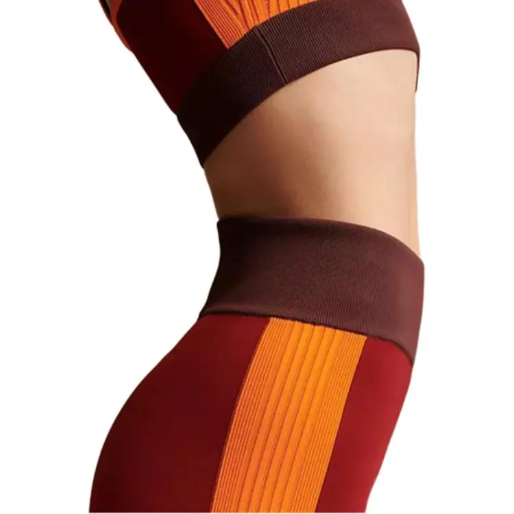 HERMES Yoga Pants Women's Red-3