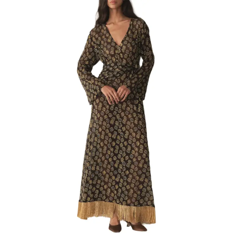 DOEN MONIQUE DRESS Long Sleeved Dress Women's-1