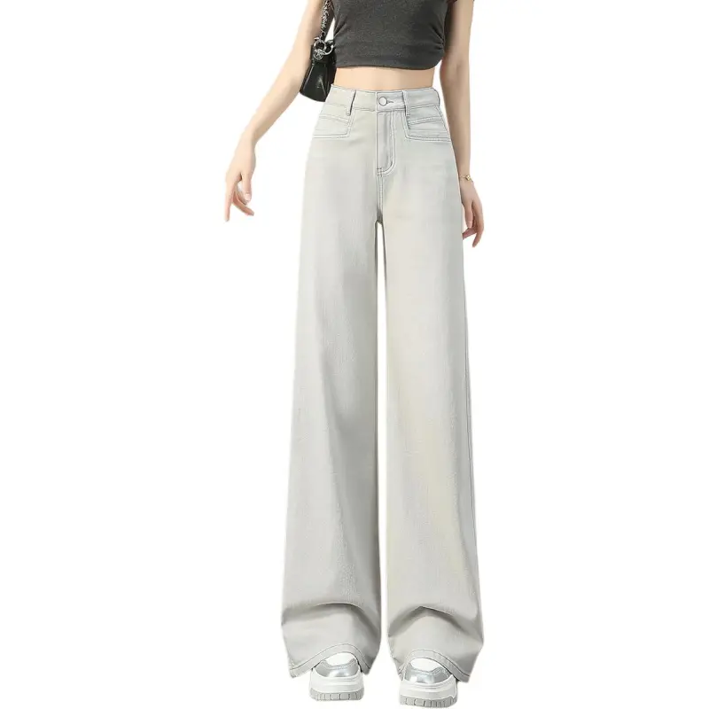 Weixi Jeans Women's White-1