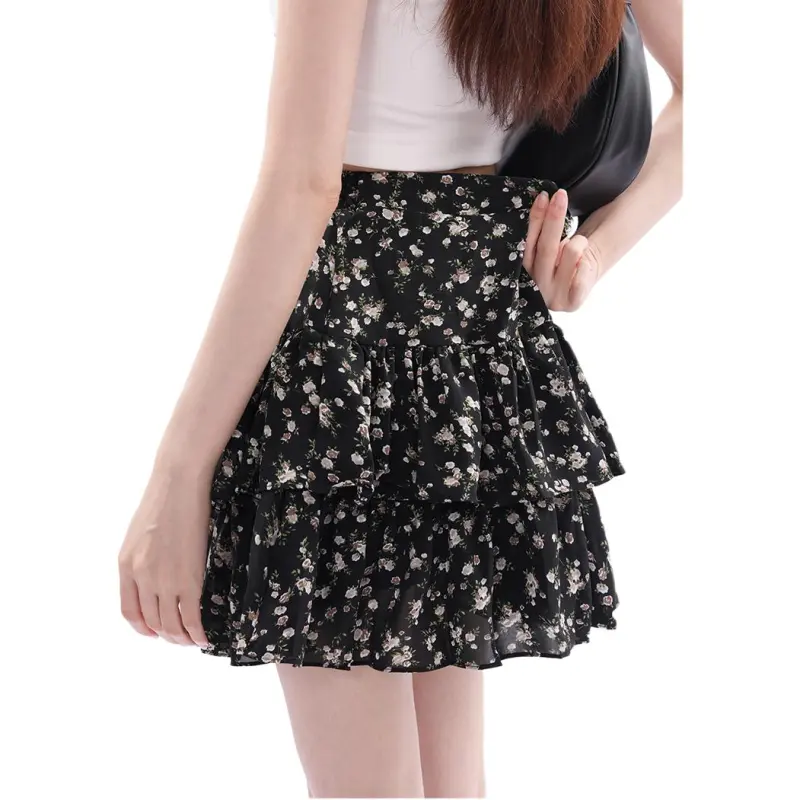 Mu Xiao Xin Casual Short Skirts Women's-8