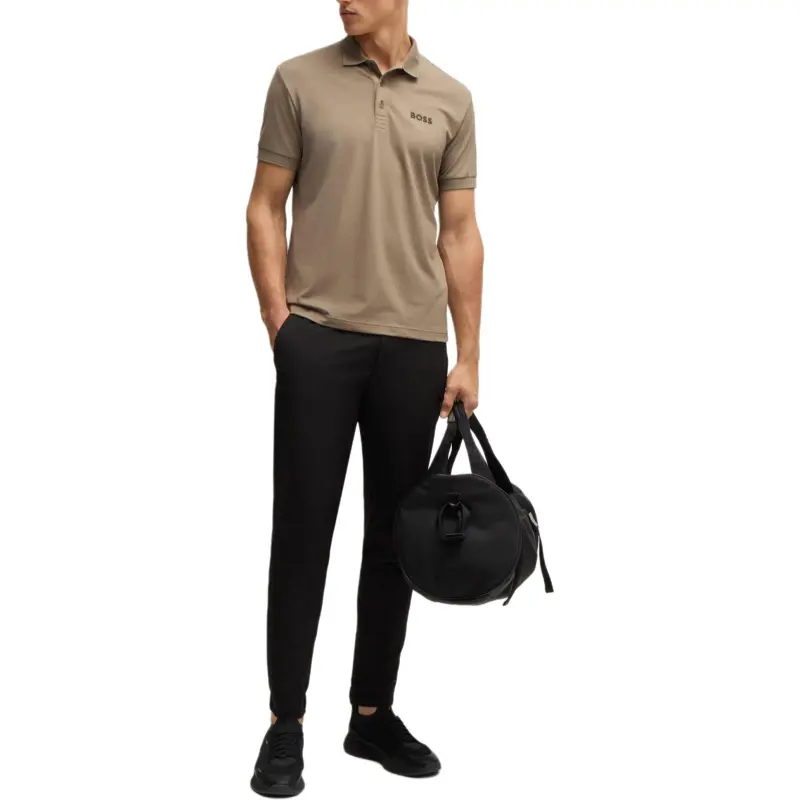 HUGO BOSS Polo Shirt Men's Beige-1
