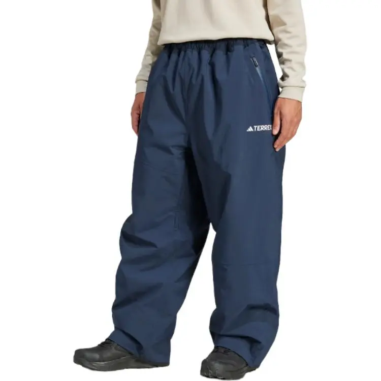 Adidas FW24 XPERIOR 2L RAIN.RDY INSULATED BIB Ski Pants Men's Navy Blue-2