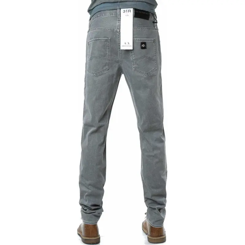 EMPORIO ARMANI FW24 Jeans Men's Gray-1
