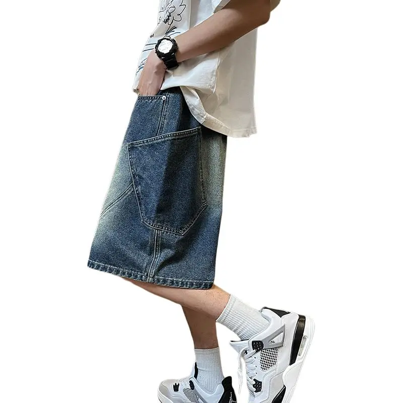OPMO Denim Shorts Unisex-3