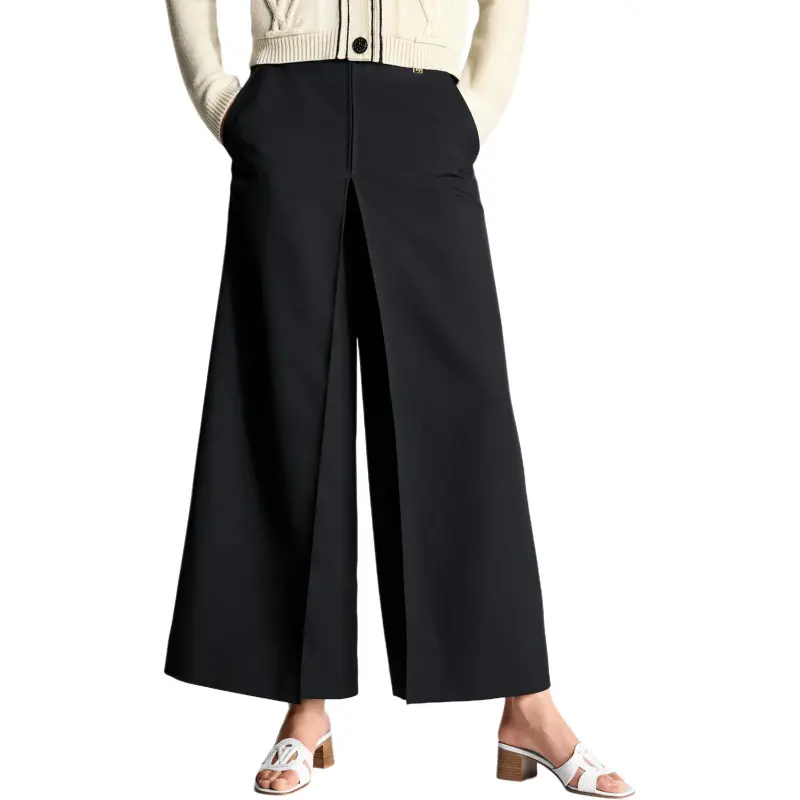 LOUIS VUITTON Gabardine Pleat Pants-1