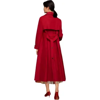 BBLLUUEE Trench Coats Women's