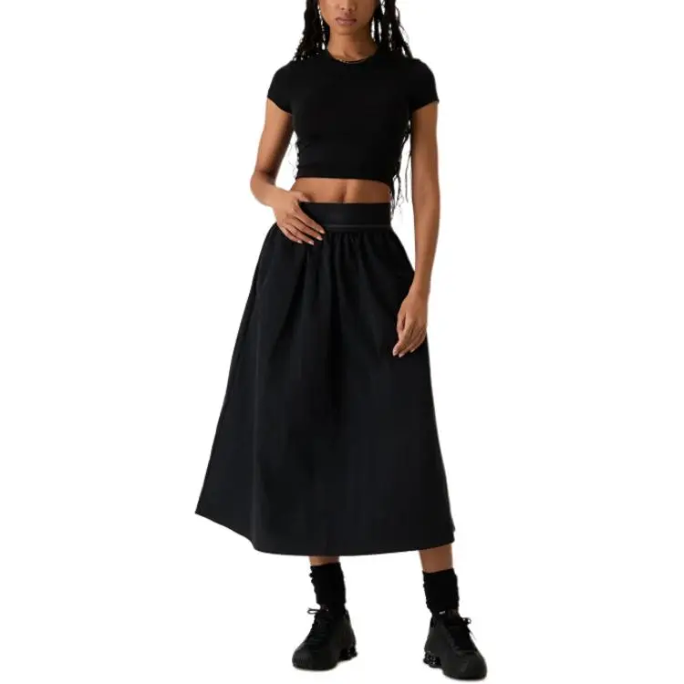 KITH SS25 Regular T Shirt Women's Black-2