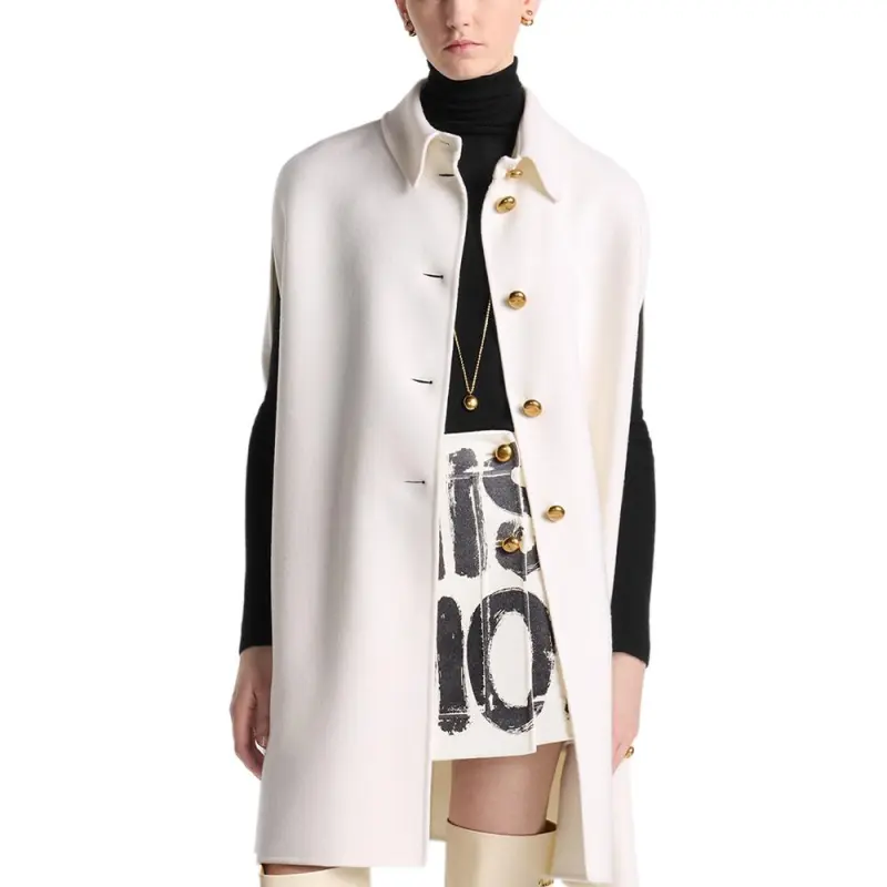 DIOR Coats Women's Beige-2