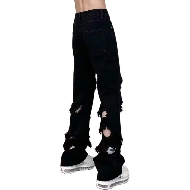 TESTUNG Jeans Unisex Black-1