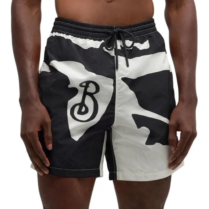 Burberry FW24 Beach Shorts Men's Black-4