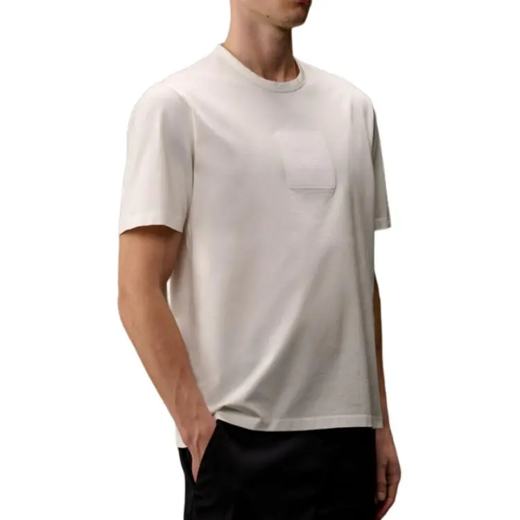C.P.Company T Shirt Men's Gauze White-1