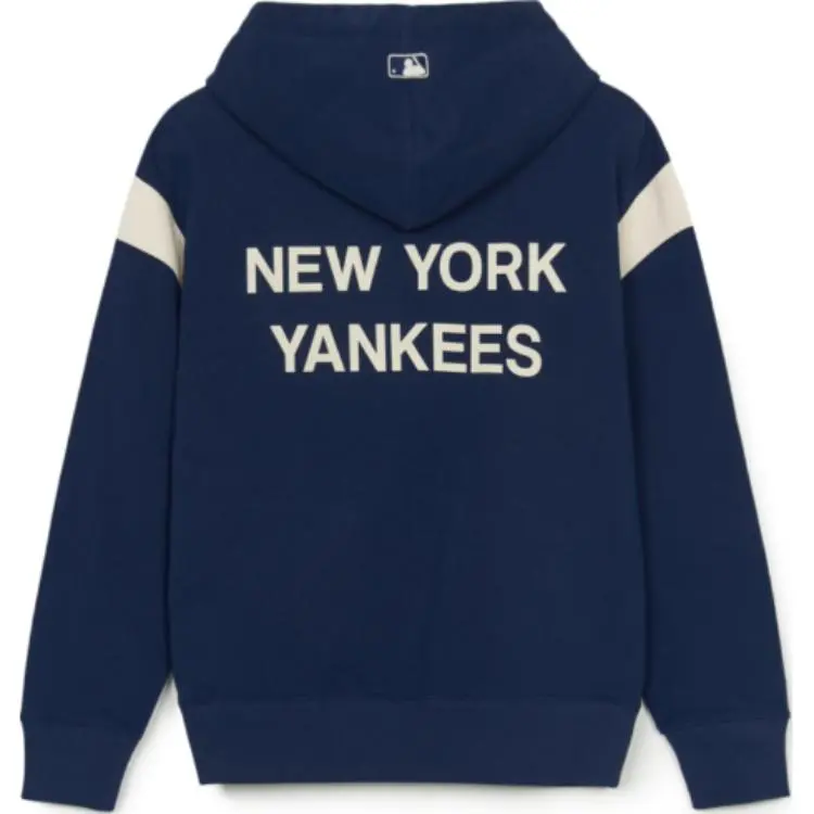 MLB New York Yankees Sportive Varsity Sweatshirt Unisex Blue-1