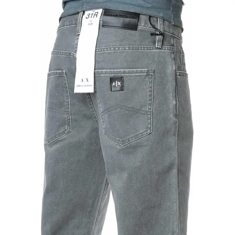 EMPORIO ARMANI FW24 Jeans Men's Gray-3