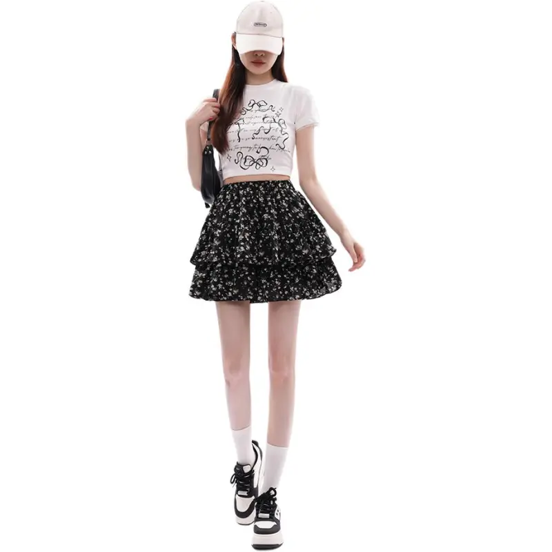 Mu Xiao Xin Casual Short Skirts Women's-12