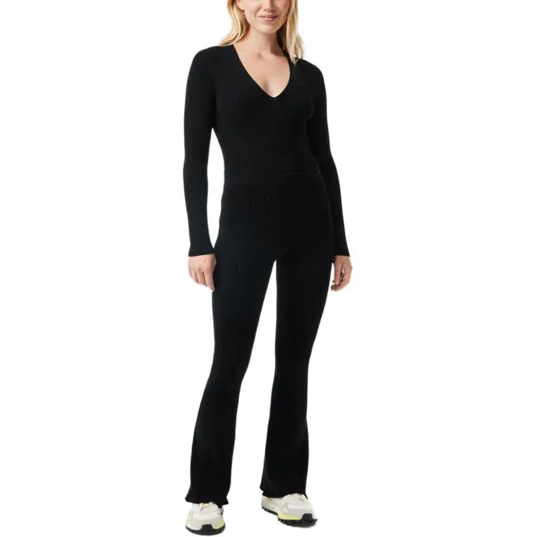 LACOSTE Logo appliqué Ribbed Trousers-2