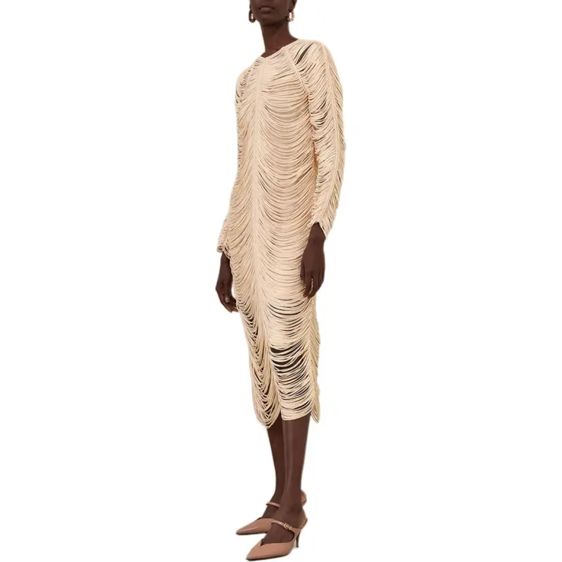 Zimmermann FW24 Long-Sleeved Dresses Women's Cream-3