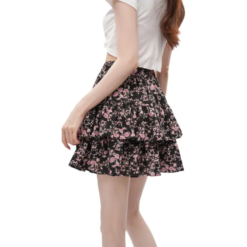 Mu Xiao Xin Casual Short Skirts Women's-1