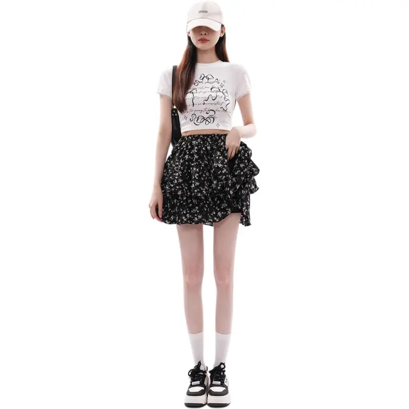 Mu Xiao Xin Casual Short Skirts Women's-10