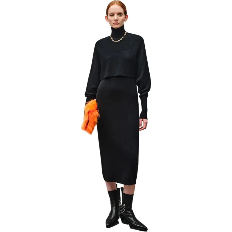 INSUN Casual Suit Women's Black-2