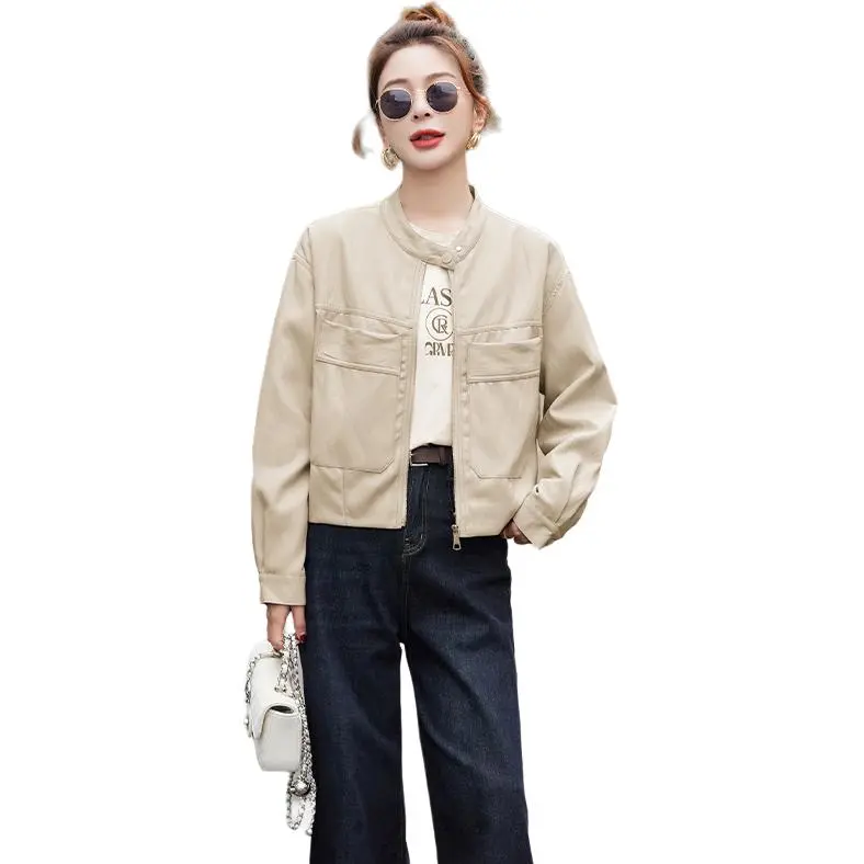 Fele.d Cropped Coats Women's-6