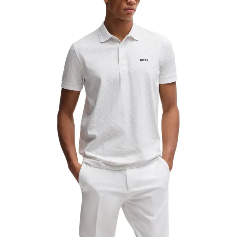 HUGO BOSS Printed Polo Shirt-2