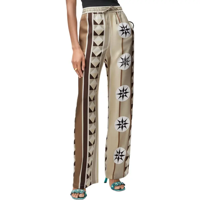 LOEWE Pyjama Trousers 'Beige/Multicolor'-1