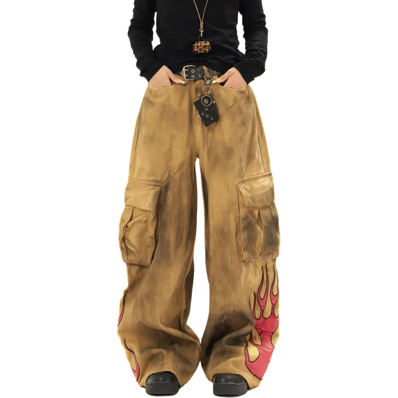 VINMUK Jeans Unisex Earth Yellow-3