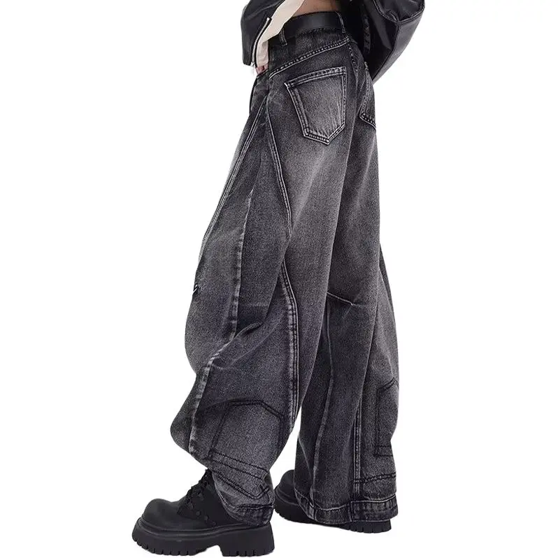 TESTUNG Jeans Unisex Black-1