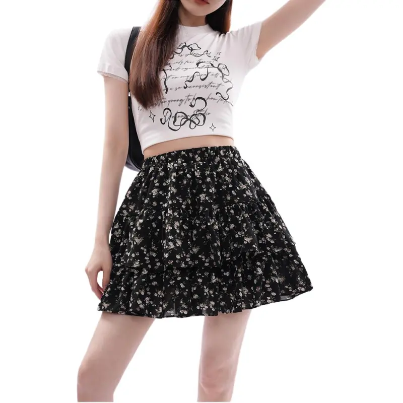 Mu Xiao Xin Casual Short Skirts Women's-11