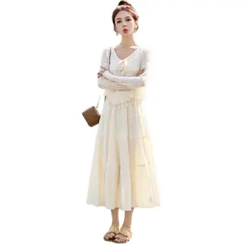 La Chapelle Skirt Set Women's Apricot