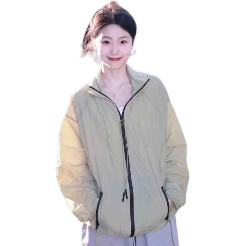 The Temptation Of The Muse Cropped Coat Women's Green-1
