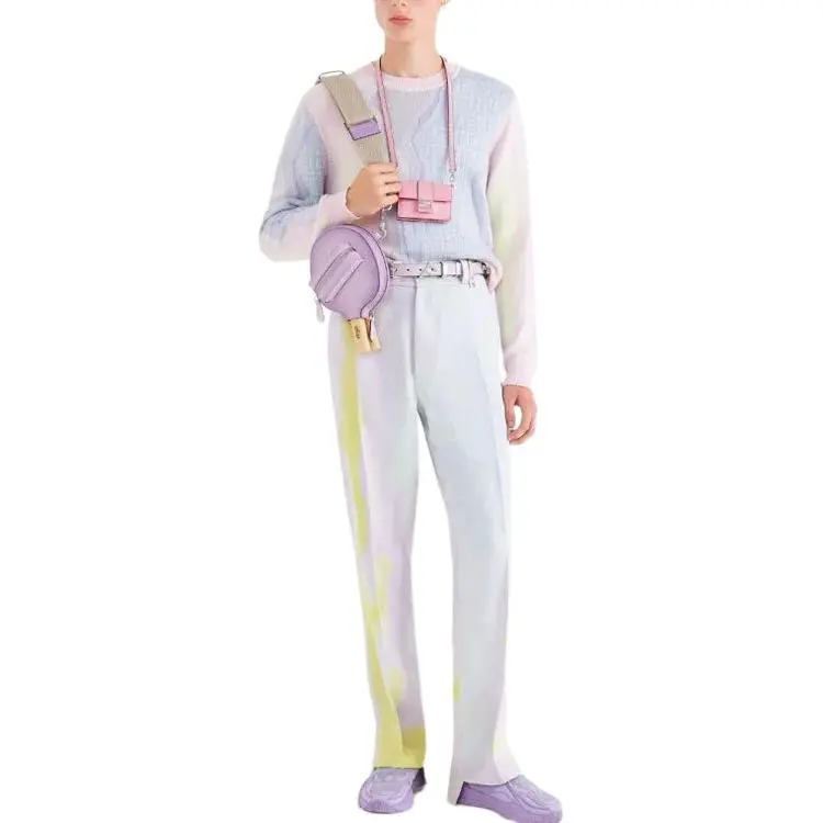 FENDI Tie Dyed Trousers-2