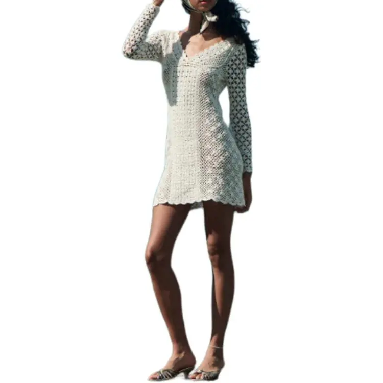 DOEN FLORINA DRESS Long Sleeved Dress Women's-1